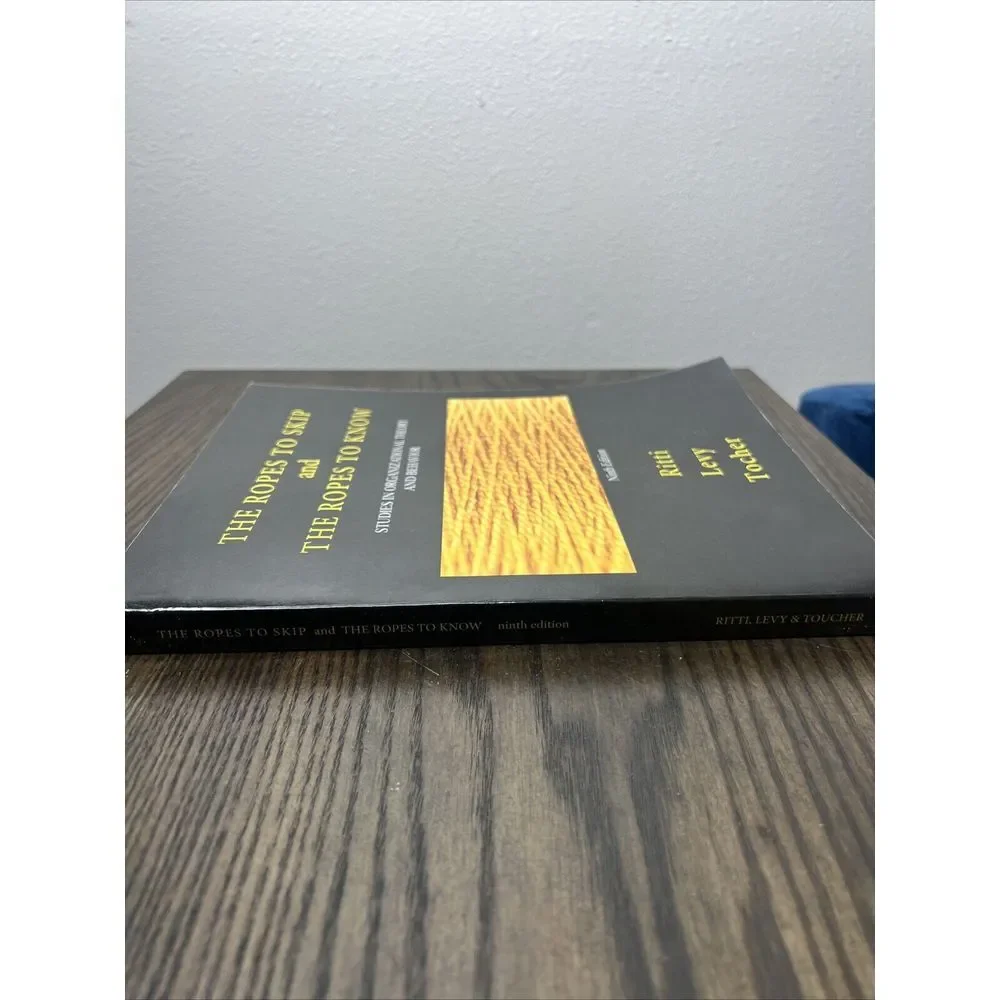 THE ROPES TO SKIP AND THE ROPES TO KNOW NINTH EDITION By Ritti & Levy Very Good